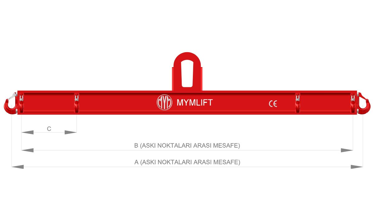 Düz Travers Kaynaklanabilir Kancalı